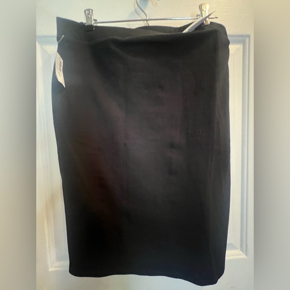 Old Navy Black Pencil Skirt Knee-Length Work